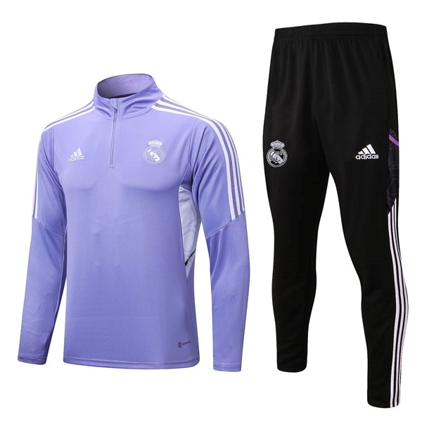 Sudadera De Training Real Madrid 2022/23 Purpura Negro